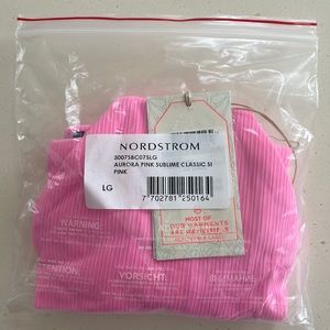 Women’s bathing suit bottoms. Brand new. Still in packing. Size lg fits 8-10.